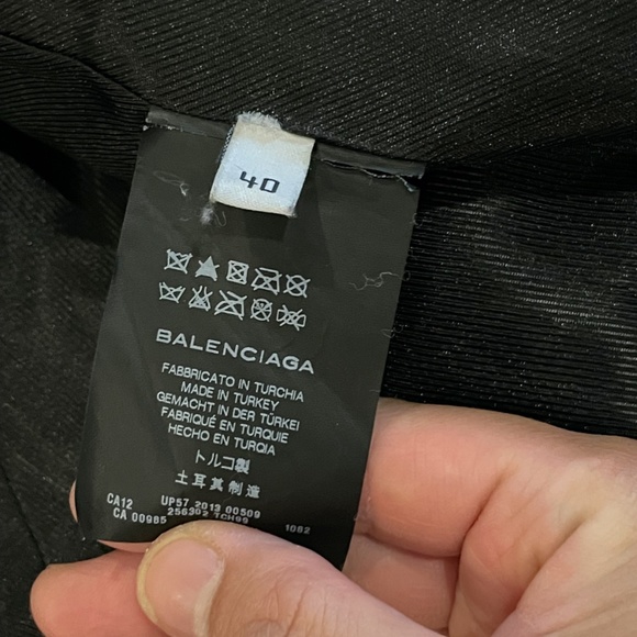 Balenciaga biker lamb leather jacket size 40 (M) - Picture 3 of 11